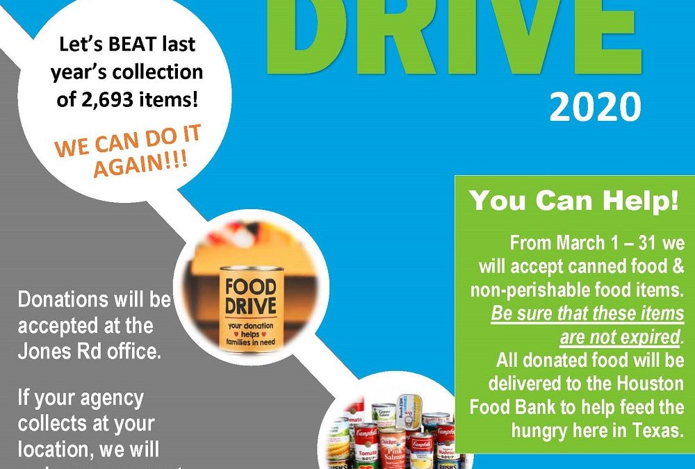 Iscential’s annual food drive